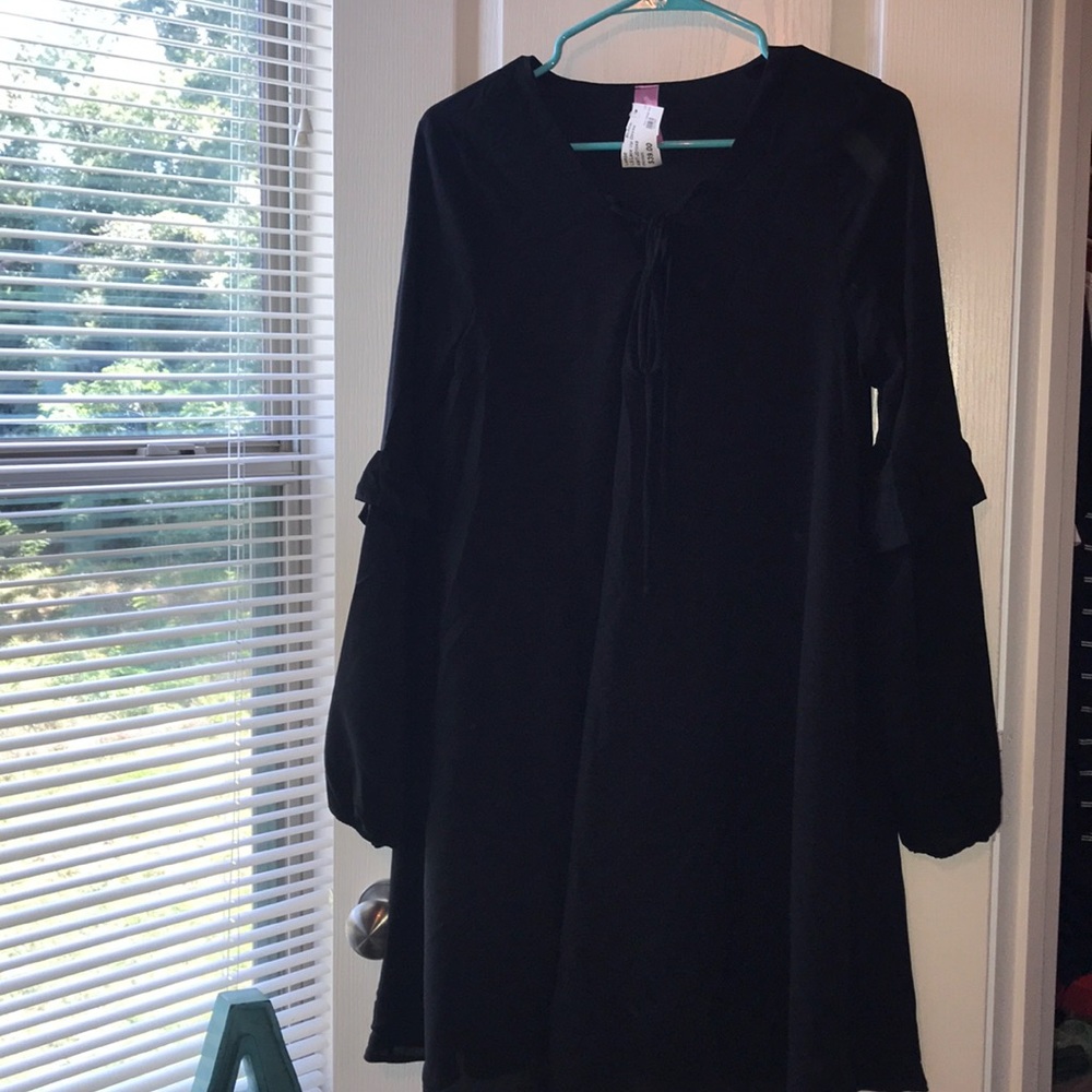 Blushing Heart long sleeve dress